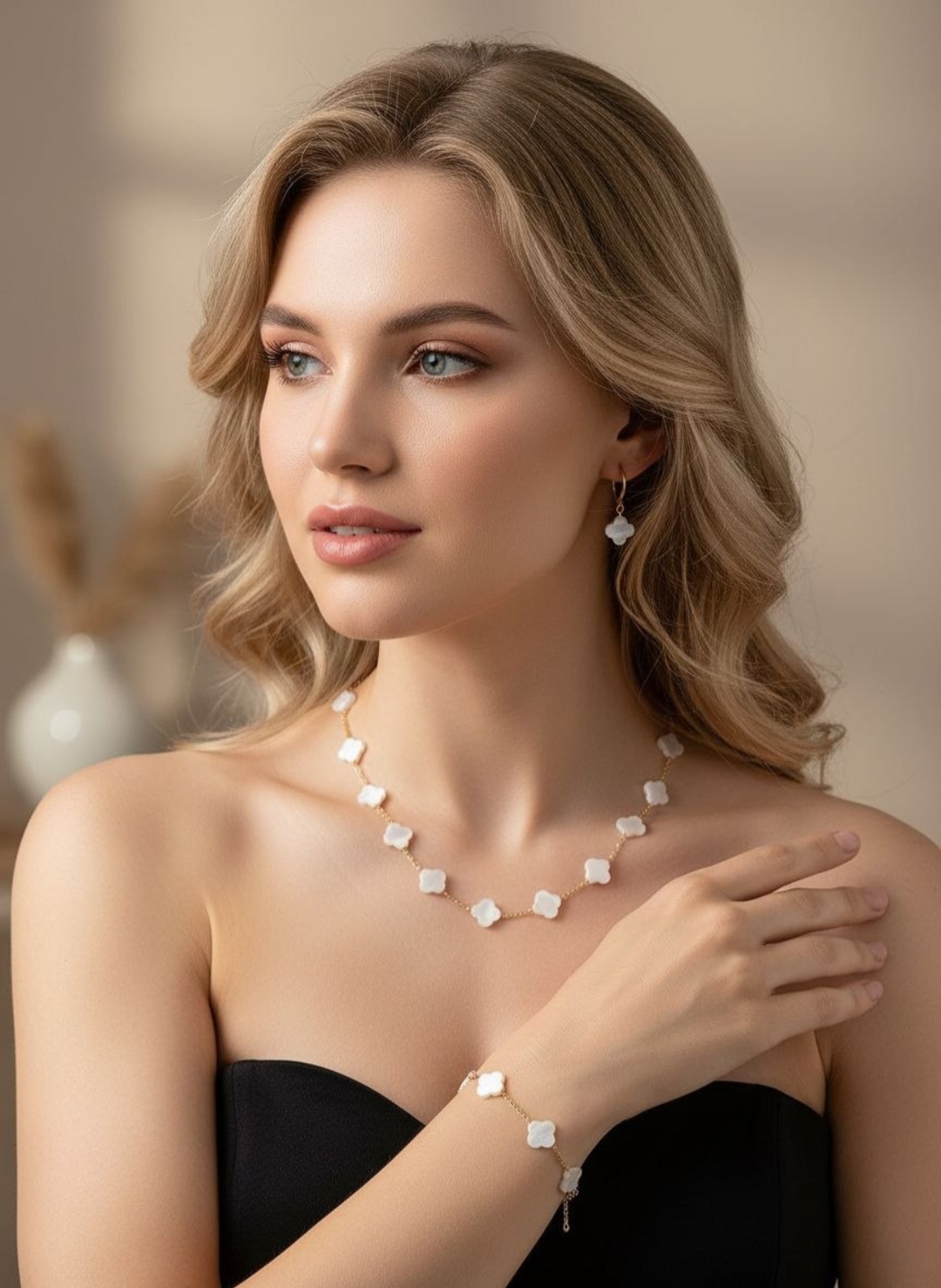 گردنبند ون کلیف صدف